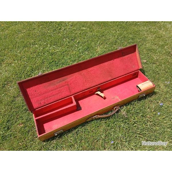 Mallette Artisanale ancienne fusil d�mont�