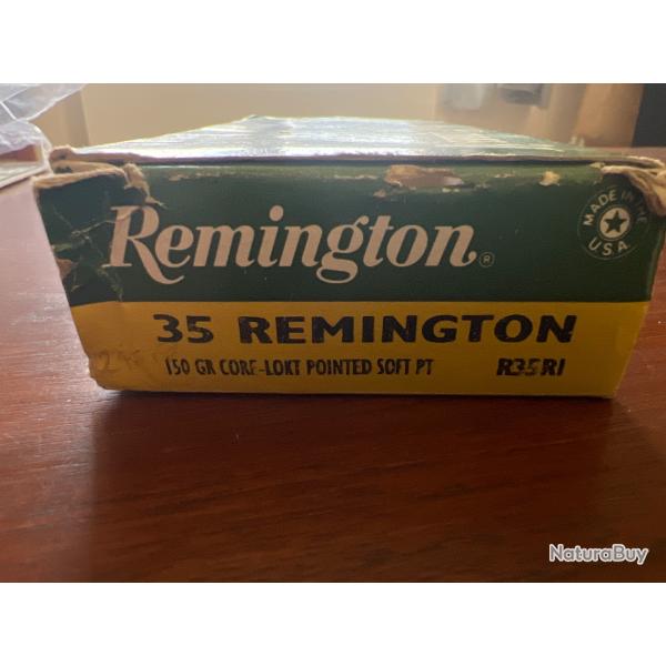 Bo�te de cartouche 35 remington 150 gr