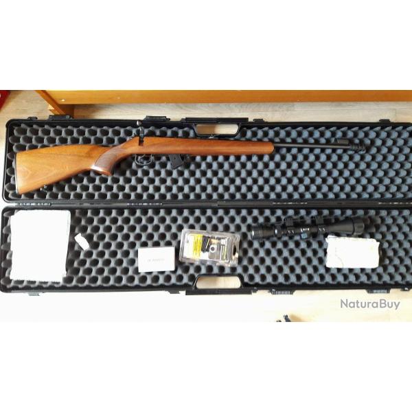 Carabine 22LR CZ 455 Luxe + Accessoires - TBE