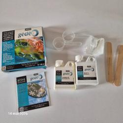 Kit r&eacute;sine gla&ccedil;age 150 ml Pebeo,