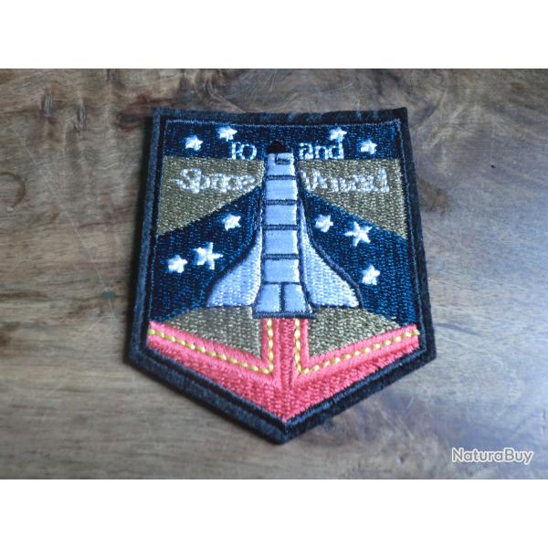 �cusson brod�e space rocket astronaut sew fus�e spacial 300