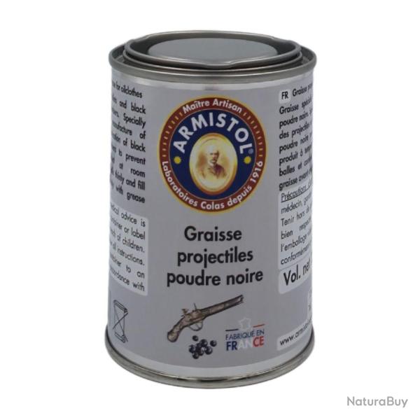 Graisse pour projectiles poudre noire ARMISTOL