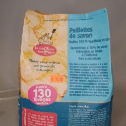 paillette de savon