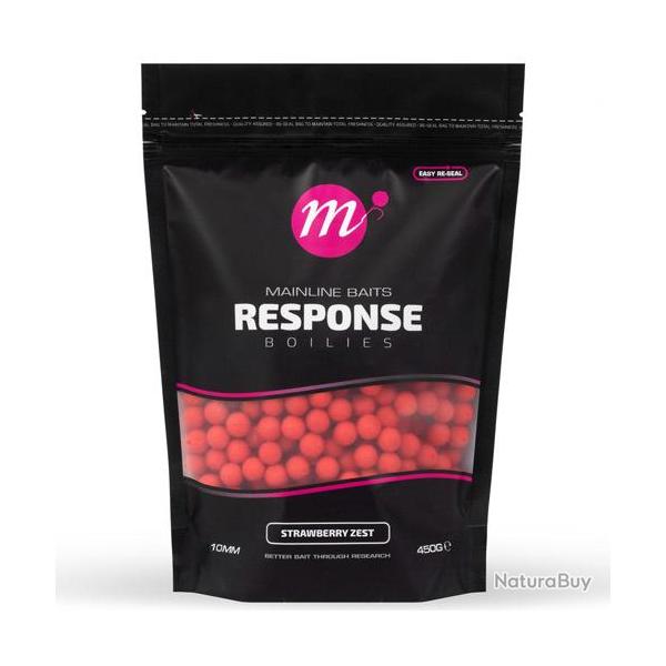 Bouillettes Mainline Response Strawberry Zest 10mm 450g