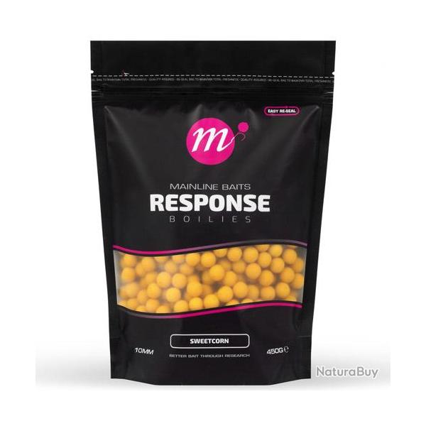 Bouillettes Mainline Response Sweetcorn 10mm 450g