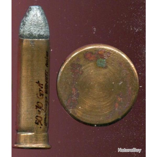 .50-70 Government US pour fusil r�glementaire Remington rolling block - amor�age BENET