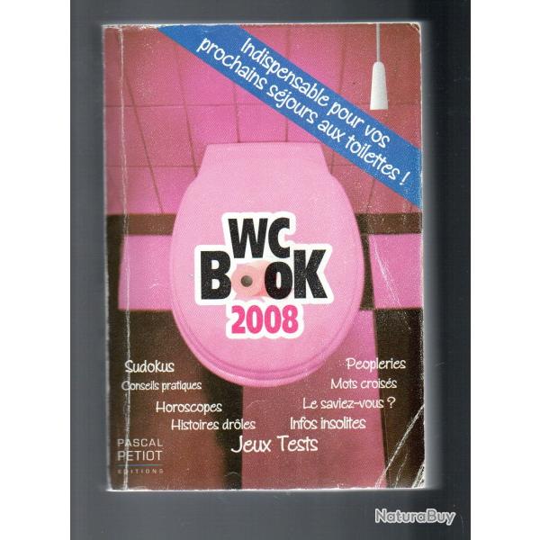 wc book 2008, humour , jeux jeux tests de pascal petiot