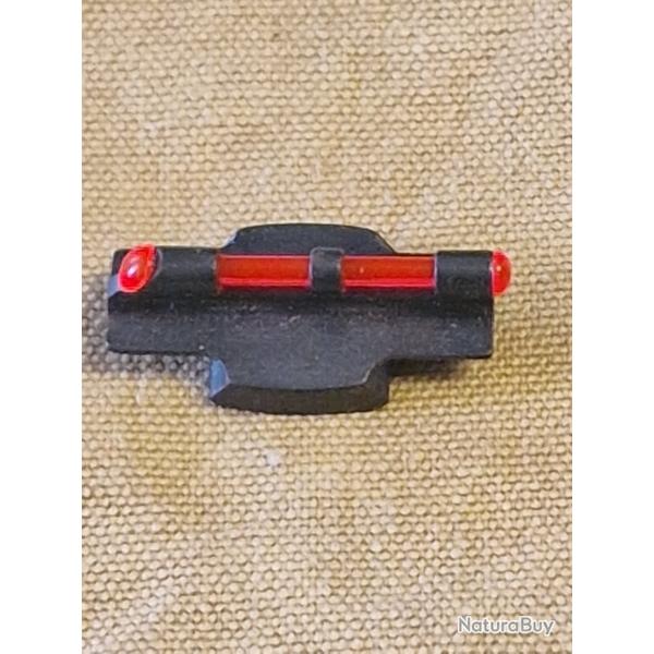 Guidon fibre rouge sur queue d'aronde LPA hauteur 7mm HILMAR SUPER DESTOCK !!!