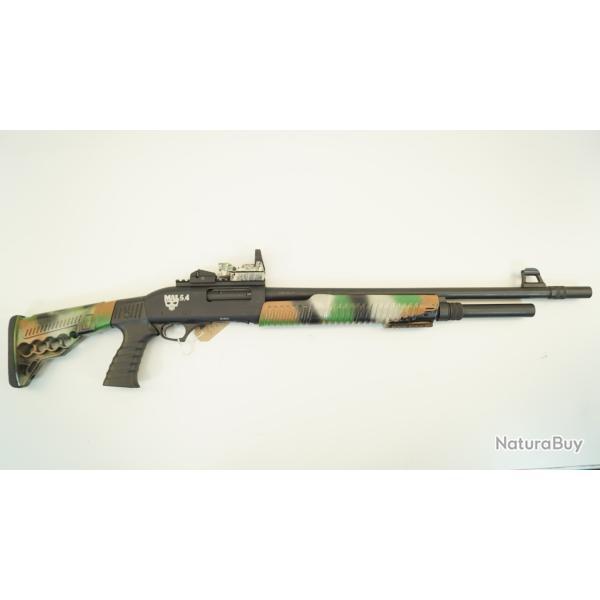 fusil a pompe uzkon mal54 12/76 cat c pour ench�re 1� sans prix de r�serve