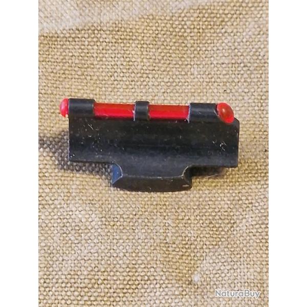 Guidon fibre rouge sur queue d'aronde LPA hauteur 10mm HILMAR SUPER DESTOCK !!!