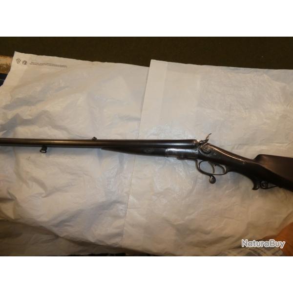 rare fusil a Chiens cal 20/65  canons ray�s