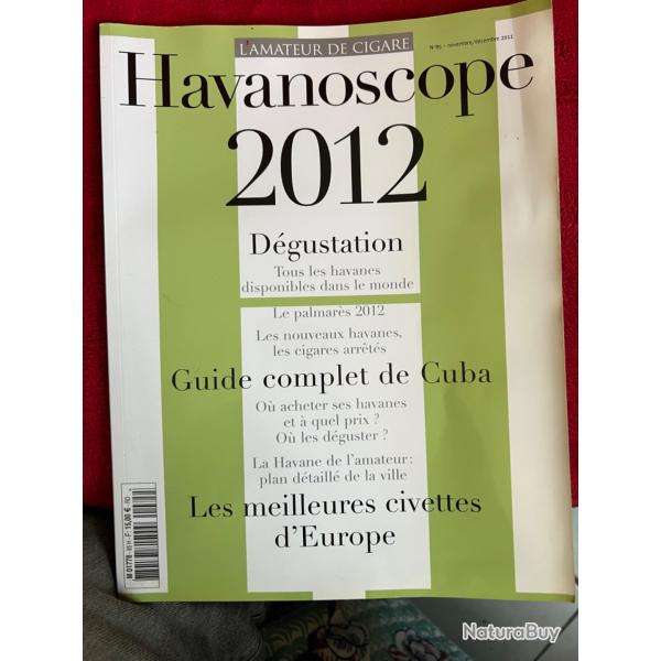 Havanoscope 2012, l'amateur de cigare, hors-s�rie