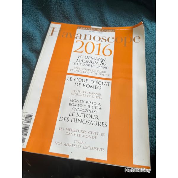 Havanoscope 2016, l'amateur de cigare, hors-s�rie