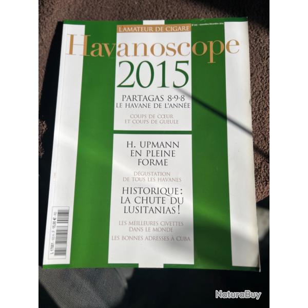 Havanoscope 2015, l'amateur de cigare, hors-s�rie