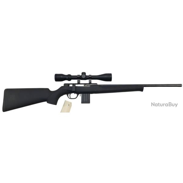 OP22 OCCASION - CARABINE LINEAIRE ISSC AUSTRIA SPA CAL.22LR + LUNETTE FOND-HK 3-9x40