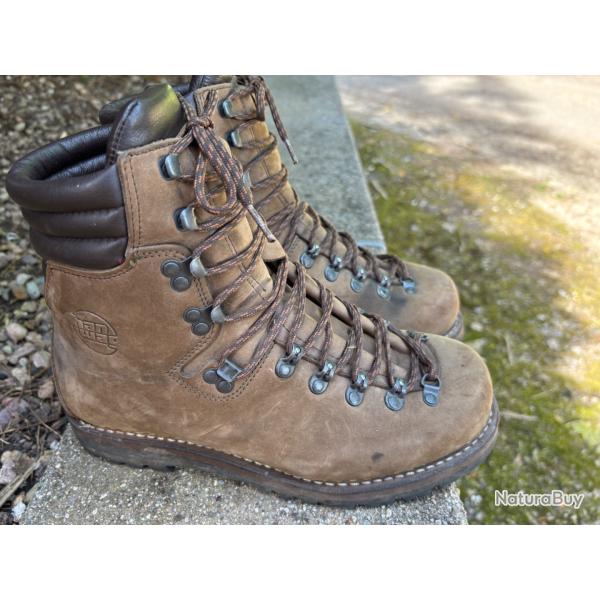 Hanwag Han wag Bergell Top Nubuck 43 ou 91/2 comme neuves