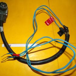 RADIO : PRISE D' ALIMENTATION POUR RADIO AN/GRC9 DE MARQUE POUR SOCAPEX ,POUR RADIOAMATEUR ,BON ETAT