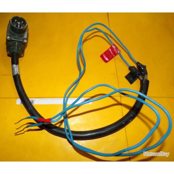 RADIO : PRISE D' ALIMENTATION POUR RADIO AN/GRC9 DE MARQUE POUR SOCAPEX ,POUR RADIOAMATEUR ,BON ETAT
