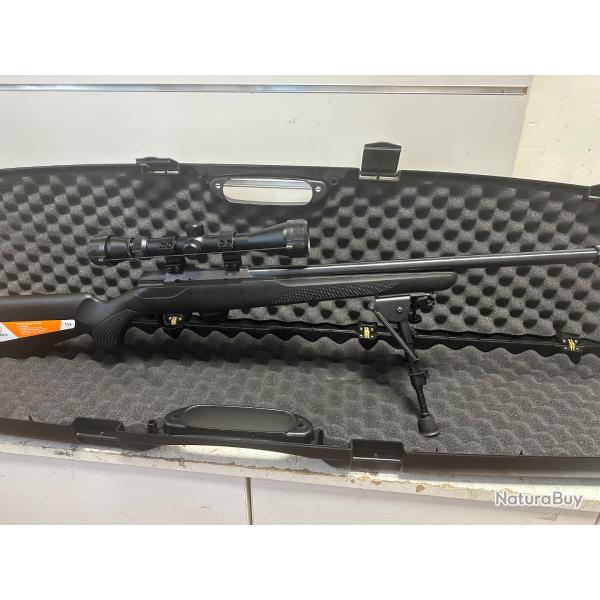 Carabine tikka T1X cal.22lr synth�tique can.51cm gaucher + lunette 3-9x40 + malette