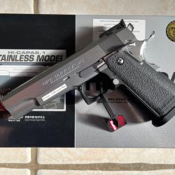 R&eacute;plique TOKYO MARUI Hi-Capa 5.1 GBB (stainless)