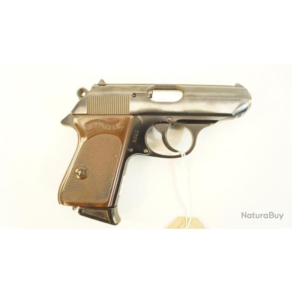 pistolet walther ppk-l 7.65 chassis aluminium