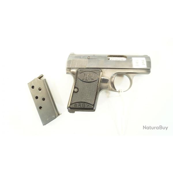 pistolet  browning 6.35 fn baby