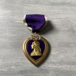 Purple Heart de Premier Type pour USN / USMC, WWII
