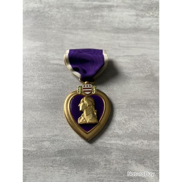 Purple Heart de Premier Type pour USN / USMC, WWII