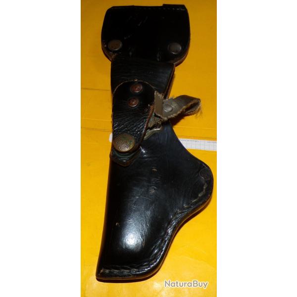 ETUI A PISTOLET DE L'EX ALLEMAGNE DE L'OUEST POUR GAUCHER , BON ETAT VOIR PHOTO . POUR TOUT RENSEIGN