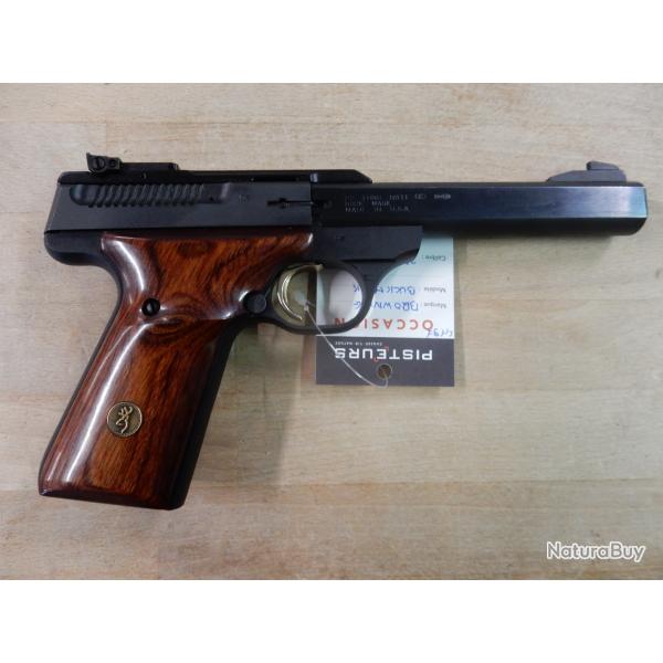 PISTOLET BROWNING BUCKMARK CAL 22 LR OCCASION TRES BON ETAT