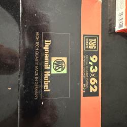 Cartouches 9,3 x 62 36 cartouches 2 boites