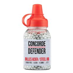 Billes acier CONCORDE DEFENDER 0.35g 4.5mm x1500