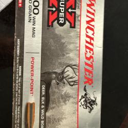 Munitions winchester 300 Win 20 cartouches power point