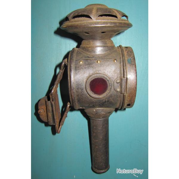 Lampe lanterne ancienne v�lo � bougie