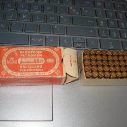 Anciennes cartouches 22 LR allemandes DWM
