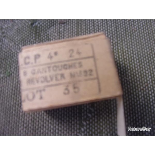 boite  de  cartouches de revolver 1892 Mas