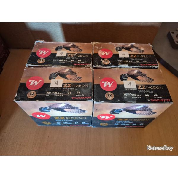Winchester zz plomb n�4 en 36 gr