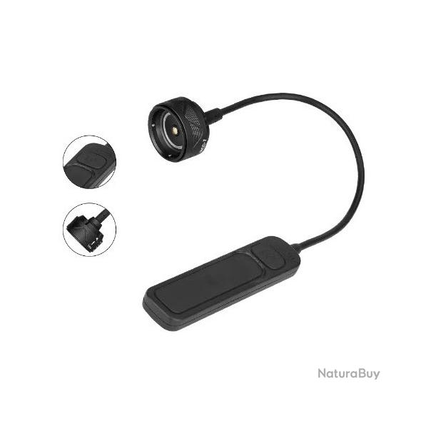 Interrupteur d�port� Magn�tique Olight sROD-7 - Pour lampe JAVELOT PRO 2 - WARRIOR 3 - WARRIOR 3S