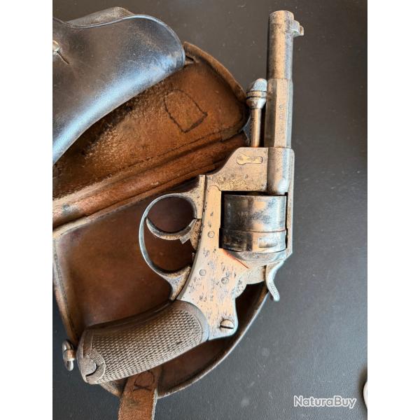 REVOLVER MAS 1873 AVEC ETUI D'ORIGINE