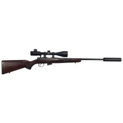 OP22 OCCASION - CARABINE CZ 452 AMERICAN CAL.17HMR GAUCHERE + LUNETTE BUSHNELL 3-9x50IR