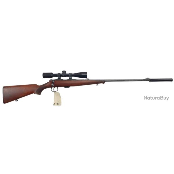 OP22 OCCASION - CARABINE BRNO MOD.2 CAL.22LR + LUNETTE 4x32 + MODERATEUR PARKER HALE