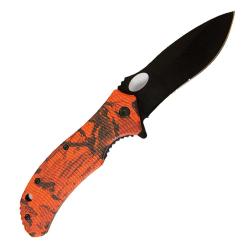 COUTEAU PLIANT CAMO ORANGE KAMO TU SPE