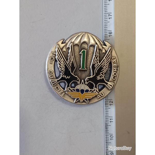 Insigne de la 1�me compagnie du 1er r�giment de chasseurs parachutistes (1er RCP)