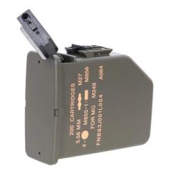 AmmoBox M249 auto 2500 Billes (Specna Arms / A&K)