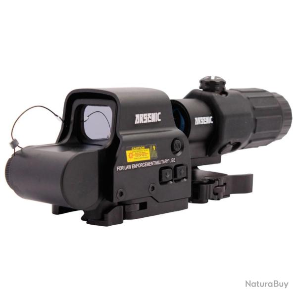 Set Holosight EXPS3 & Magnifier X3 G33 (Arsenic Airsoft)
