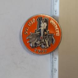 Insigne de la 11&egrave;me compagnie du 9&egrave;me r&eacute;giment de chasseurs parachutistes (9&egrave;me RCP) - Delsart