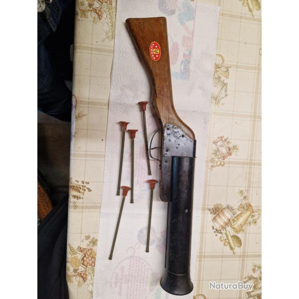 Fusil jouet tromblon � fl�ches EUREKA 5 coups