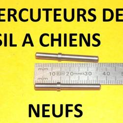 paire de percuteurs fusil &agrave; chiens type LEFAUCHEUX (voir dimensions) - VENDU PAR JEPERCUTE (D25B58)