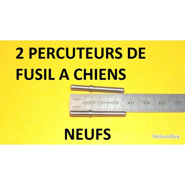 paire de percuteurs fusil � chiens type LEFAUCHEUX (voir dimensions) - VENDU PAR JEPERCUTE (D25B58)