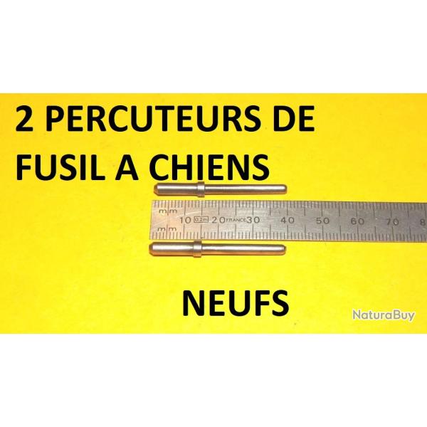 paire de percuteurs fusil � chiens type LEFAUCHEUX (voir dimensions) - VENDU PAR JEPERCUTE (D25B60)